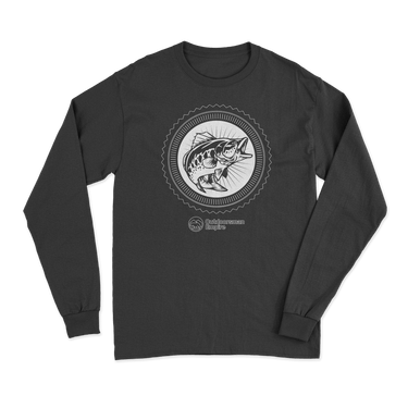 Fishing Vintage Men Long Sleeve Shirt
